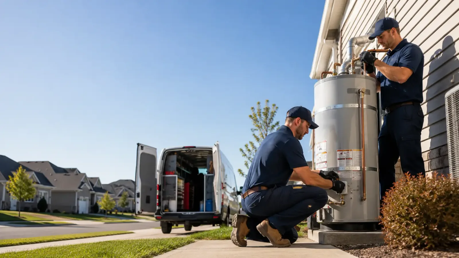 Water Heater Installation in Gypsum, KS